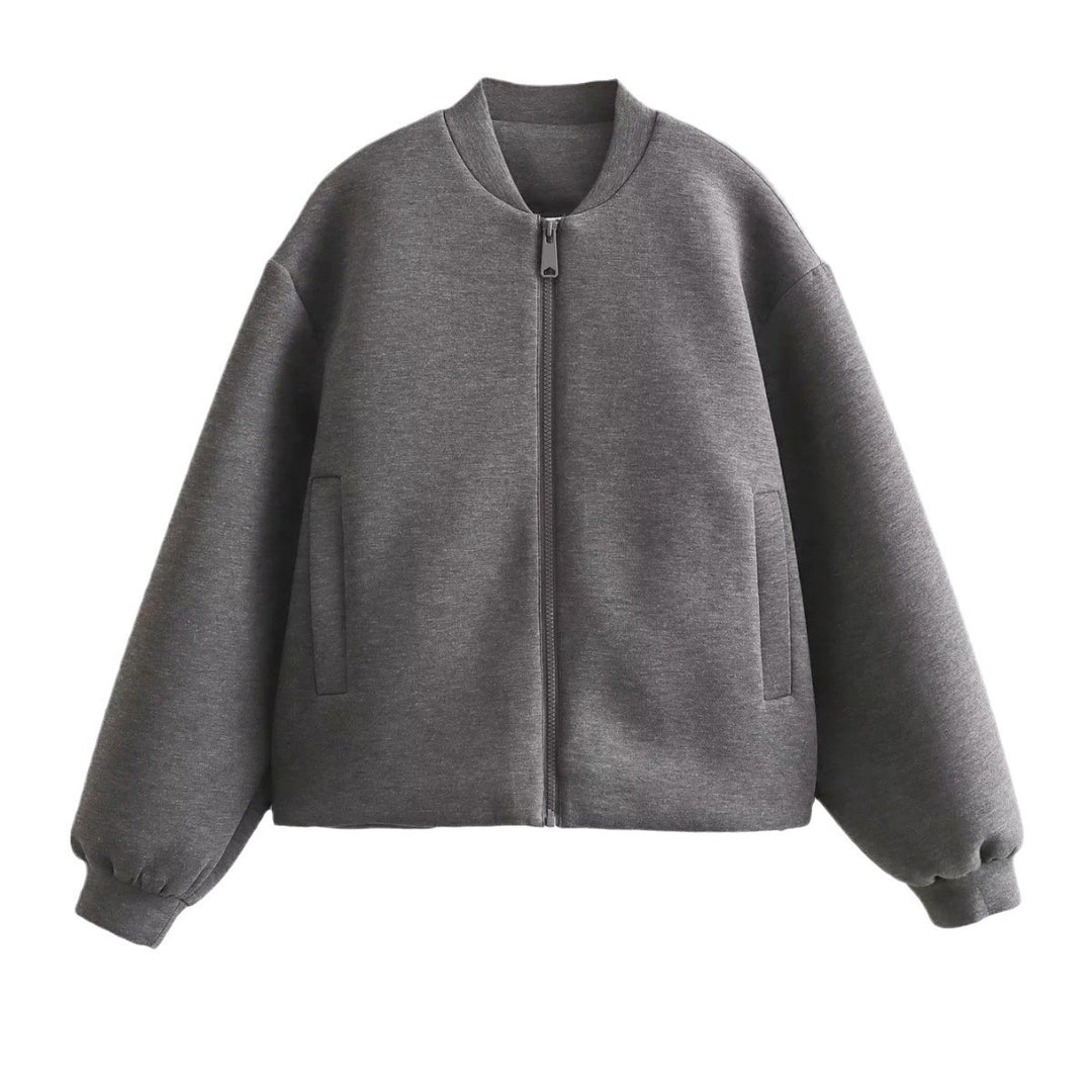 Women's sports jacket with zipper and relaxed fit Lune London