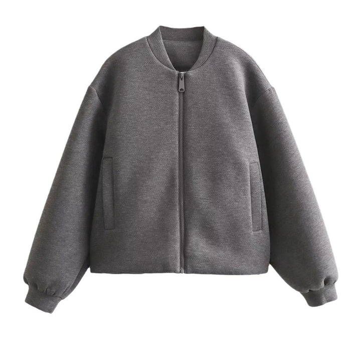 Women's sports jacket with zipper and relaxed fit Lune London
