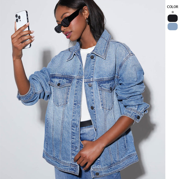 Women's oversized denim jacket Amarae