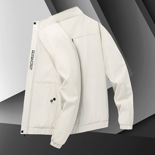 Trendy men’s transitional jacket with adjustable sleeves and practical pockets Amarae
