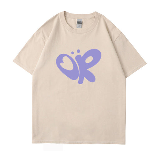 Women's casual T-shirt with unique graphic print Amarae