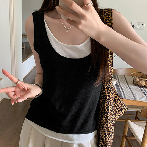 Women's long sleeve shirt with elegant layering effect Amarae