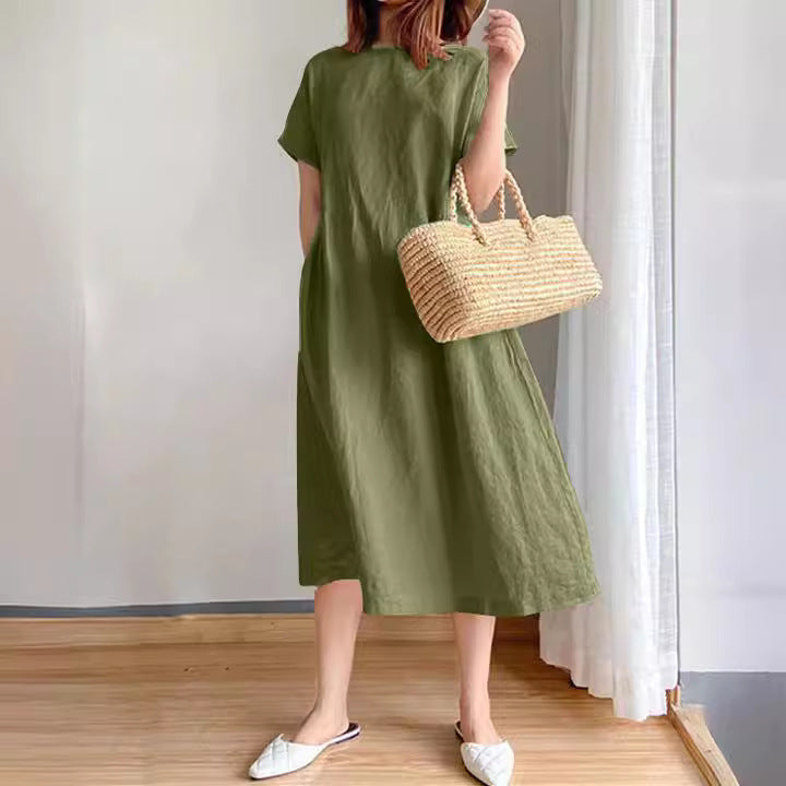 Lightweight and versatile summer dress for women with pockets Lune London