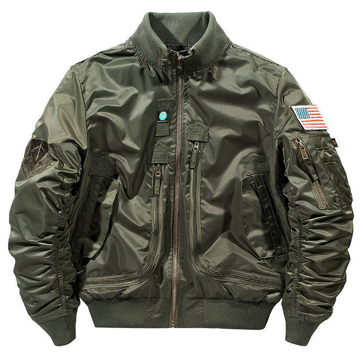 Stylish bomber jacket for men with versatile pockets Lune London
