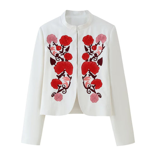 Ladies elegant embroidered jacket Amarae
