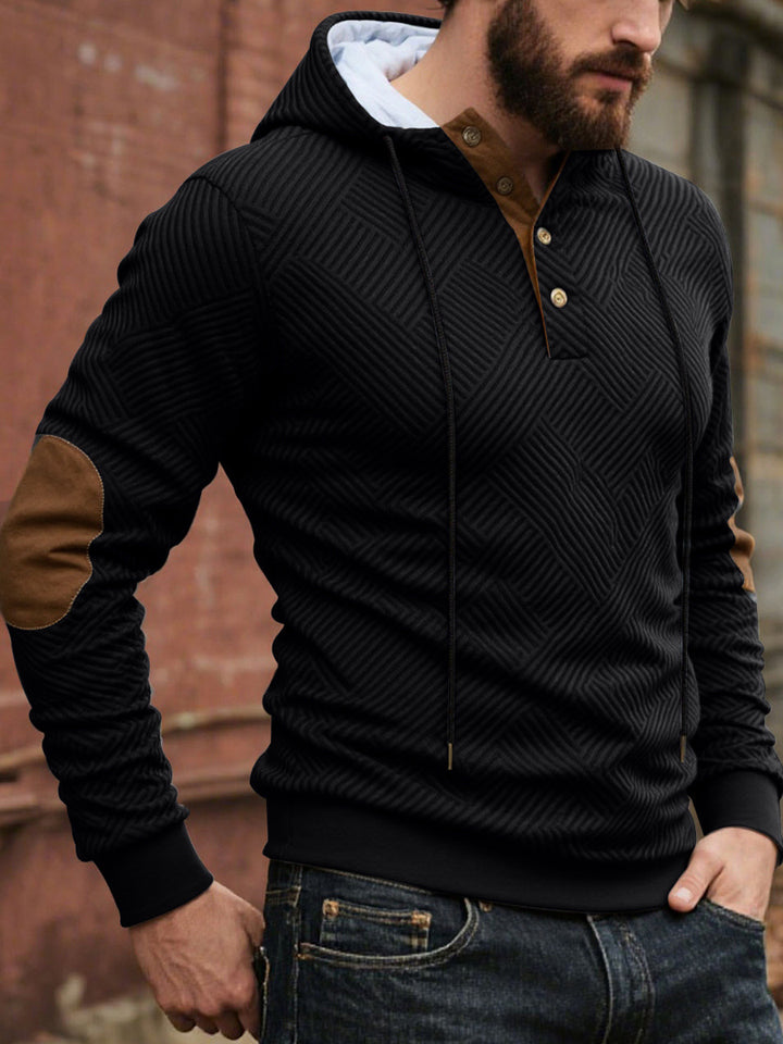Men's Hoodie Sporty with Structured Design Lune London