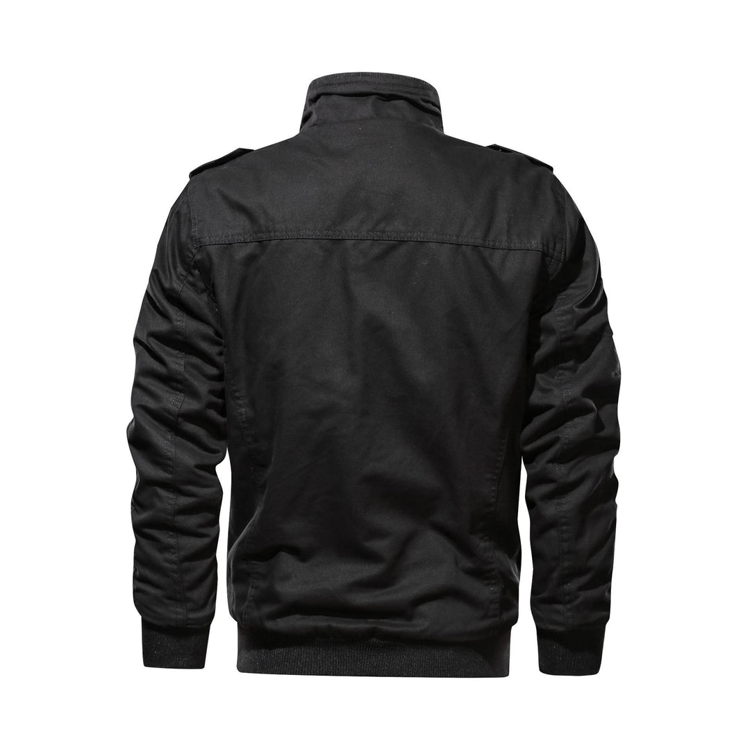 Men's Winter Jacket with Functional Pockets and Warm Lining Amarae