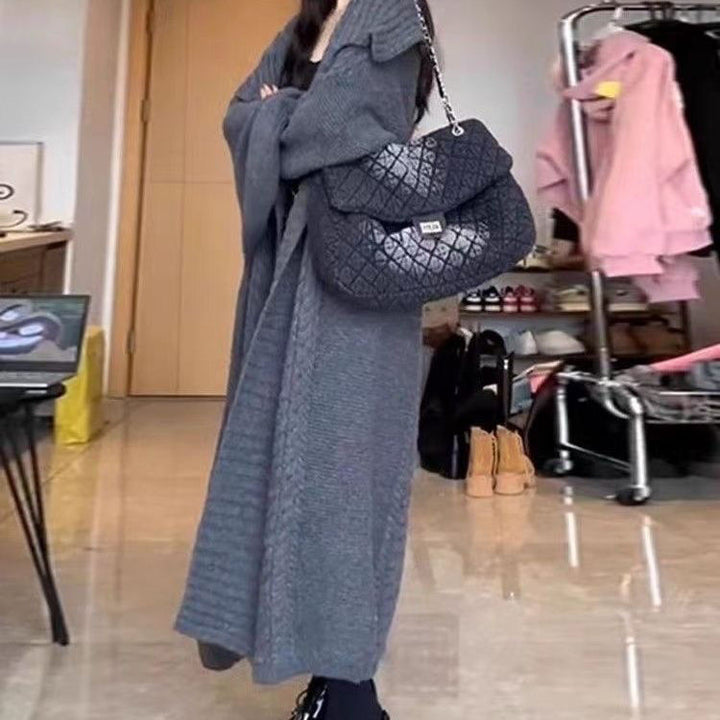 Femmes Cardigan Oversize Imprimé Chic & Stil