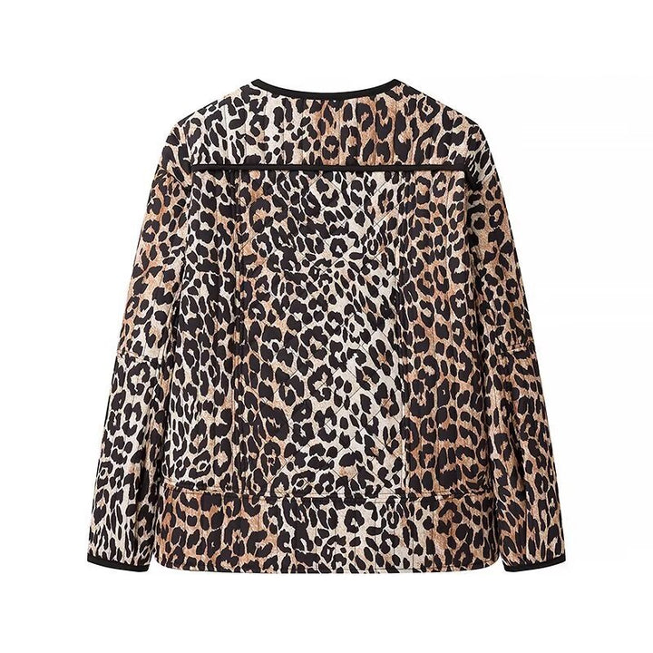 Veste de mode pour femmes dans un motif léopard tendance Chic & Stil