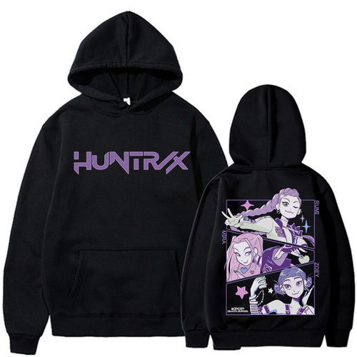 Women's hoodie with artistic anime print Chic & Stil