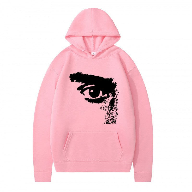 Women’s hoodie with modern, artistic print Chic & Stil