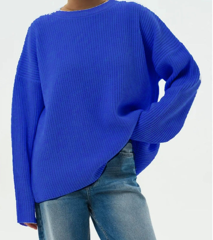 Ladies Chunky Knit Sweater Lune London