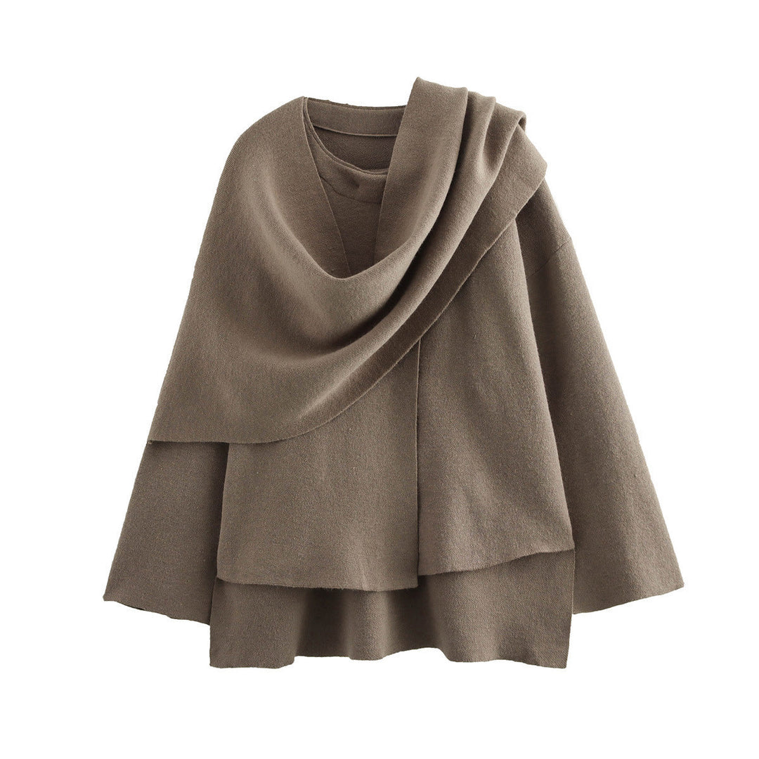 Amarae | Oversized jacket with scarf - Comfortable and warm - Perfect for winter
