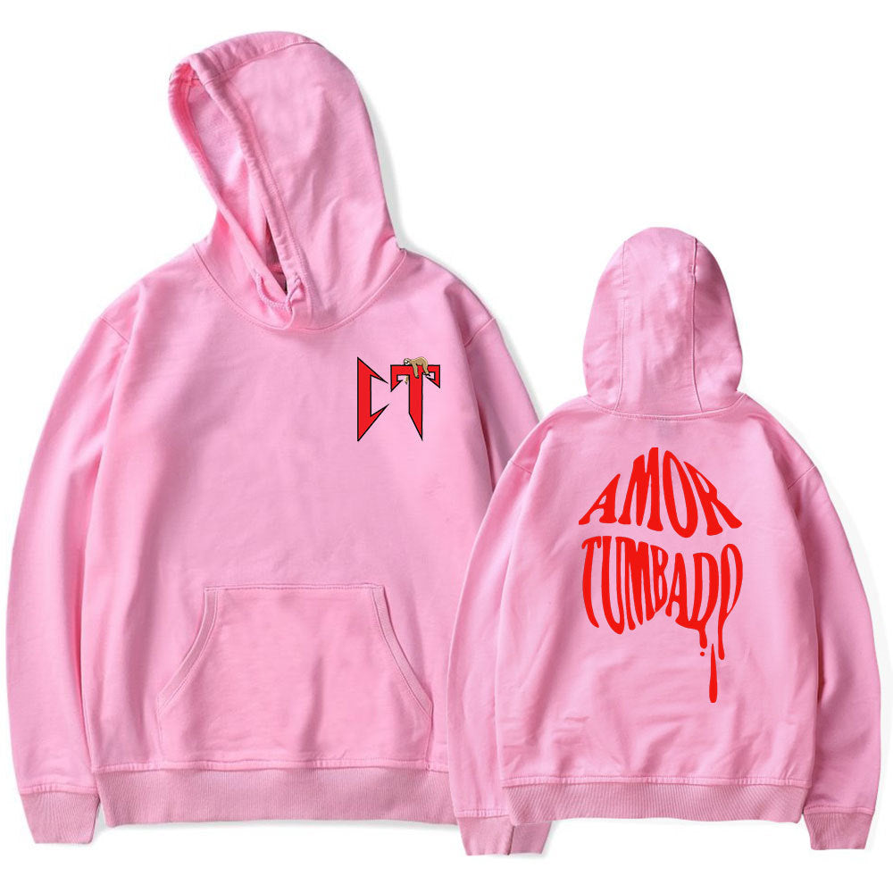 Women's hoodie with creative lettering Chic & Stil