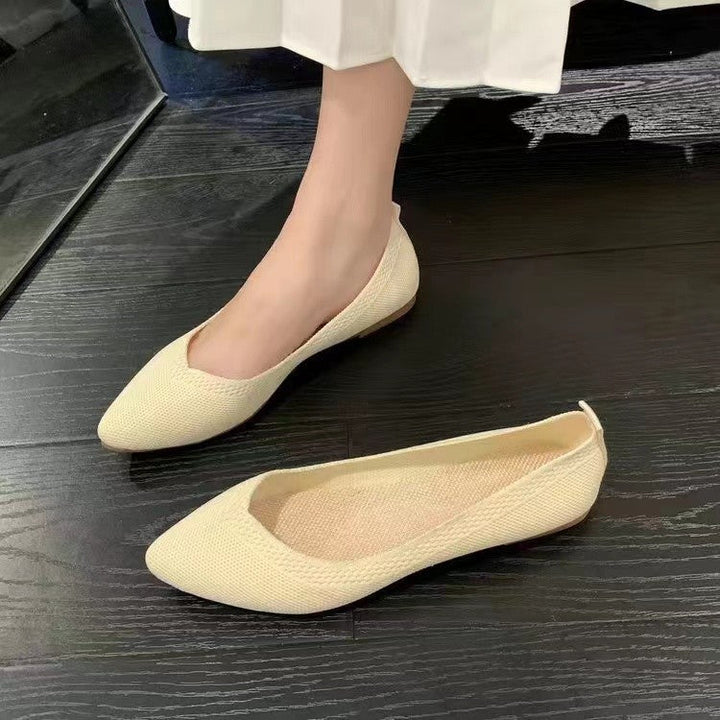 Women's Elegant and Breathable Ballet Flats with Flexible Footbed Lune London