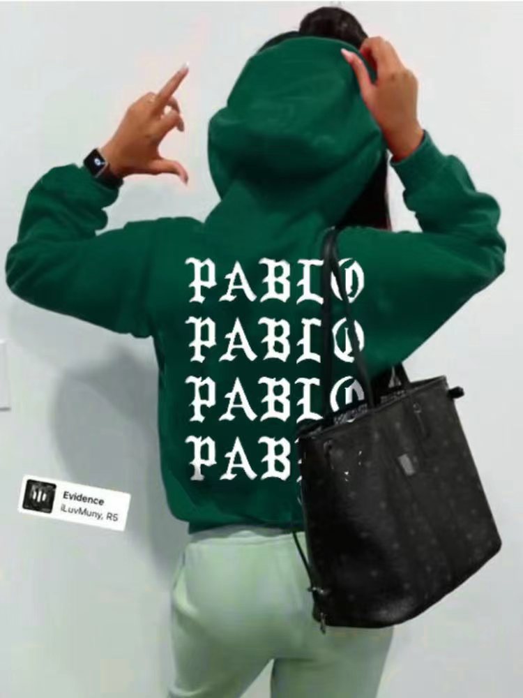 Hooded sweatshirt for women with creative graphic print and comfortable fit Lune London