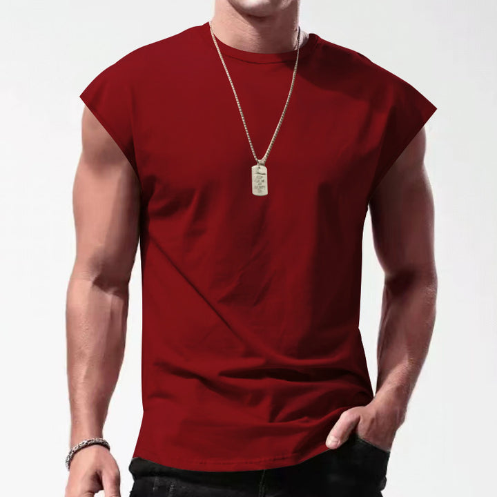 Men's fitted muscle shirt with shoulder pads Lune London