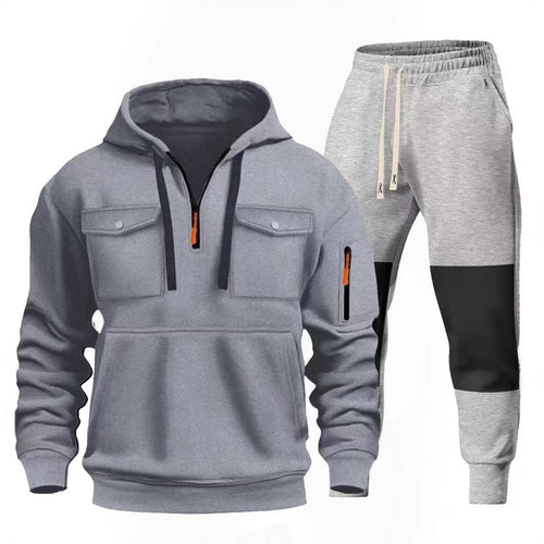 Amarae functional sweatshirt and jogger pants set for men