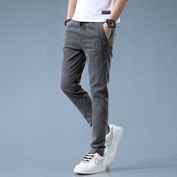 Stylish chino pants for men with adjustable waist and modern details Lune London