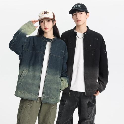 Fashionable men's transition jacket with practical pockets and stylish hood system Amarae