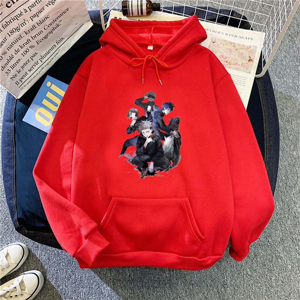 Women's hoodie with unique anime design Chic & Stil
