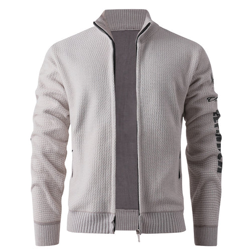 Quilted casual jacket for men with high collar and modern inner lining Amarae