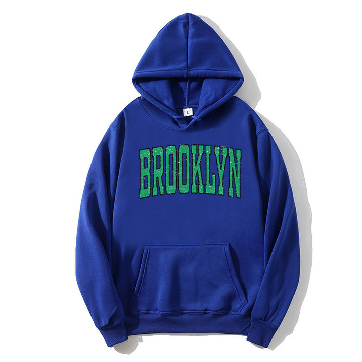 Women's Hoodie with Casual Brooklyn Print Chic & Stil