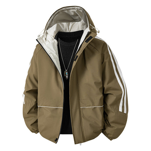 Breathable sports jacket for women with insulating hood Amarae