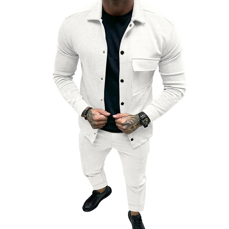 Leisure suit for men with structured top and comfortable fit Lune London