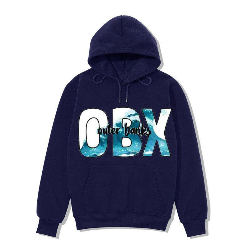 Women's hoodie with maritime graphic design Chic & Stil