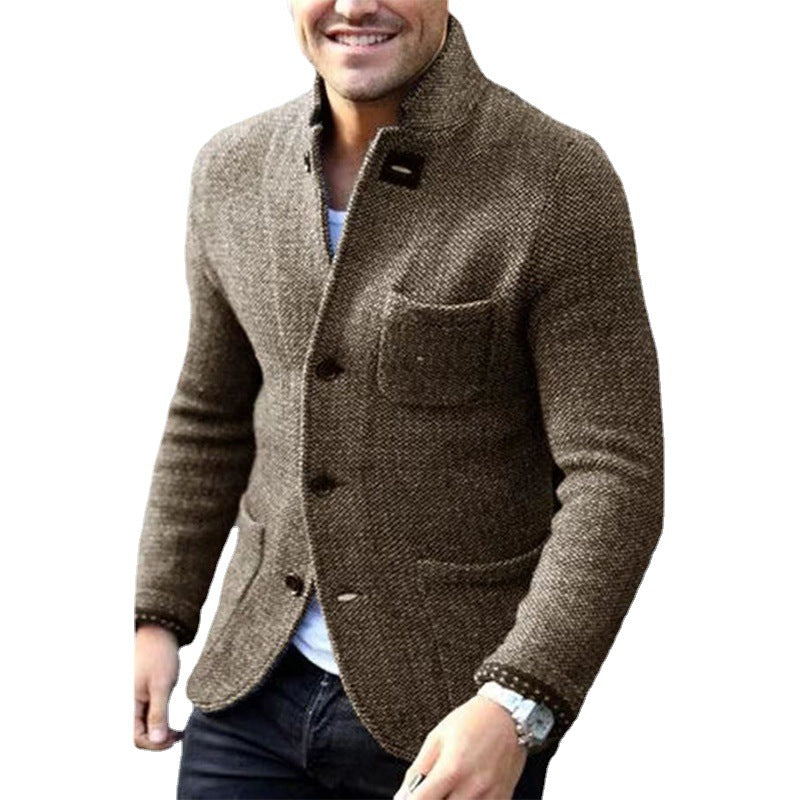 Elegant blazer for men in textured fabric Lune London