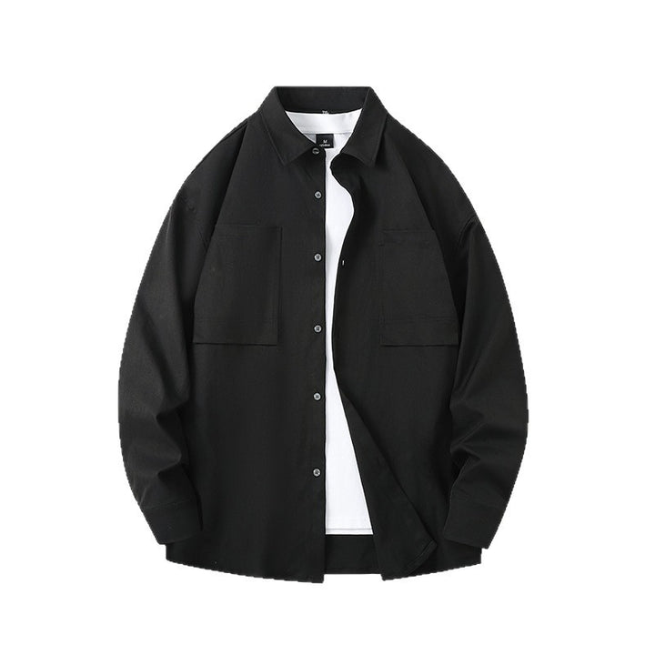 Casual overshirt for men with practical chest pockets Amarae