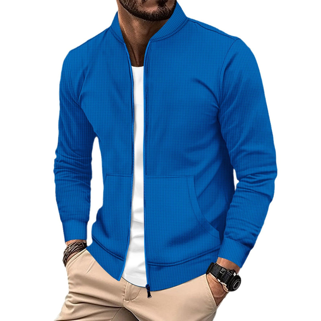 Sport leisure jacket for men with zipper and practical pockets Lune London
