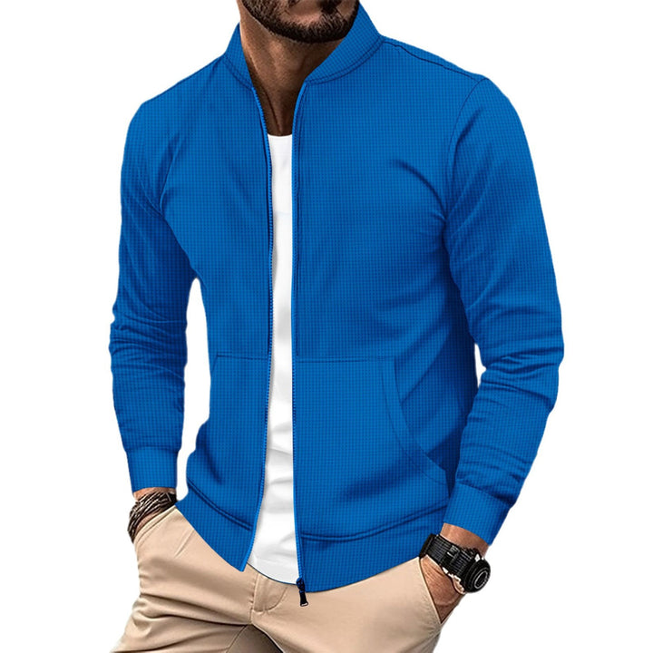 Sport leisure jacket for men with zipper and practical pockets Lune London