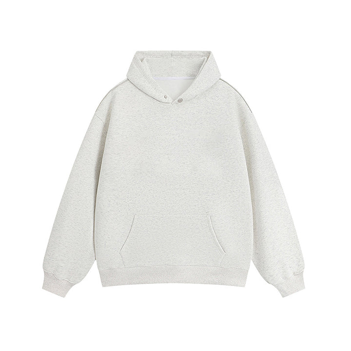 Hooded sweatshirt for women with practical snap buttons and a kangaroo pocket Lune London