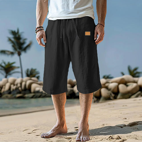 Casual pants for men with elastic waistband and practical side pockets Amarae