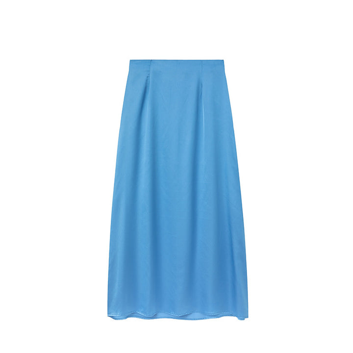 Maxi Skirt in Satin Women Lune London