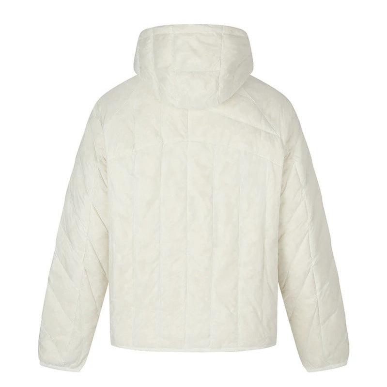 Women’s Padded Oversize Quilted Jacket with Hood and Noise-Reducing Microfiber Outer Material Amarae
