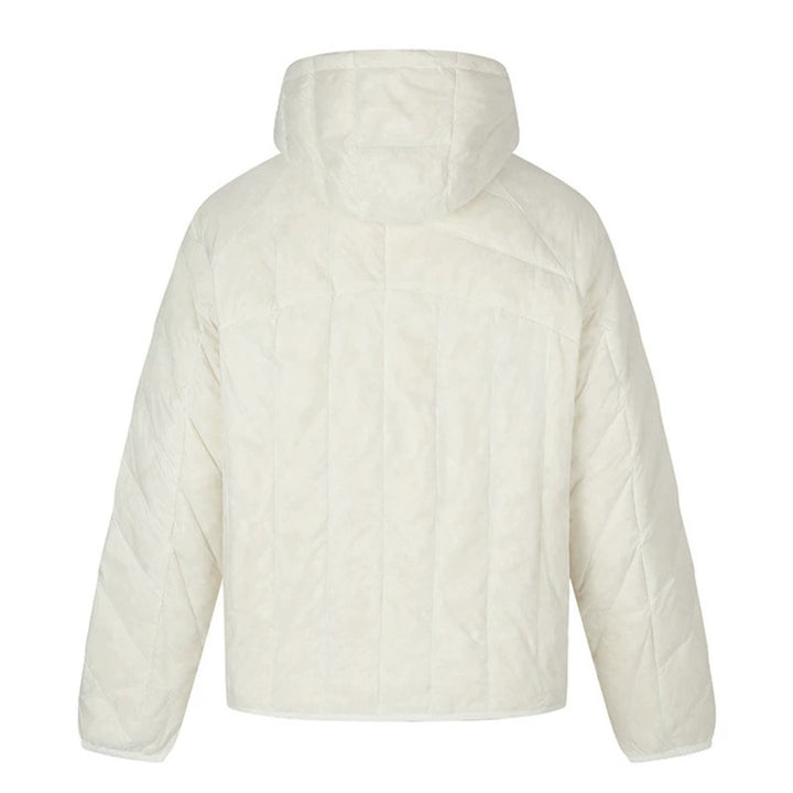 Women’s Padded Oversize Quilted Jacket with Hood and Noise-Reducing Microfiber Outer Material Amarae