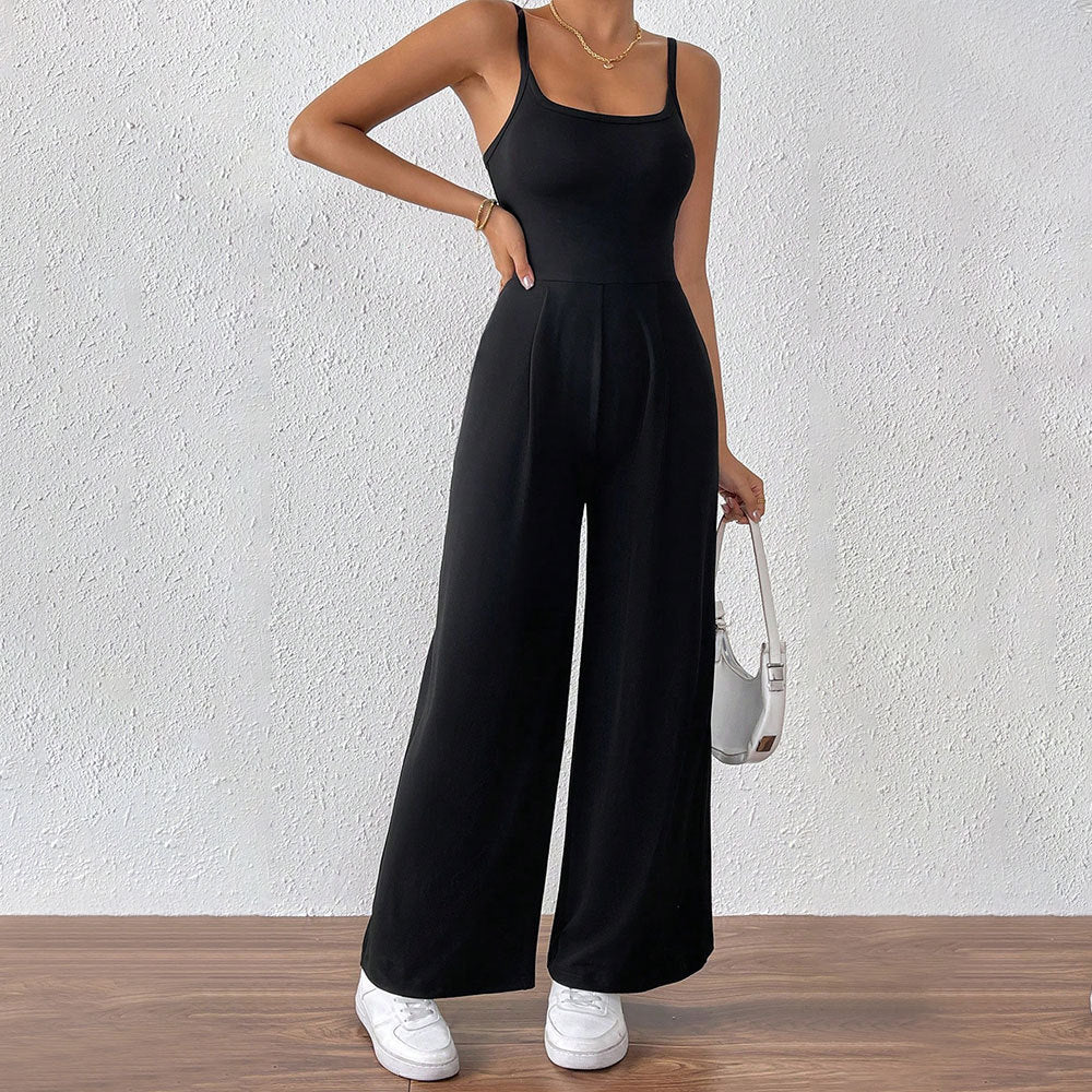 Combinaison décontractée pour femmes avec des bretelles fines et une coupe élégante Chic & Stil