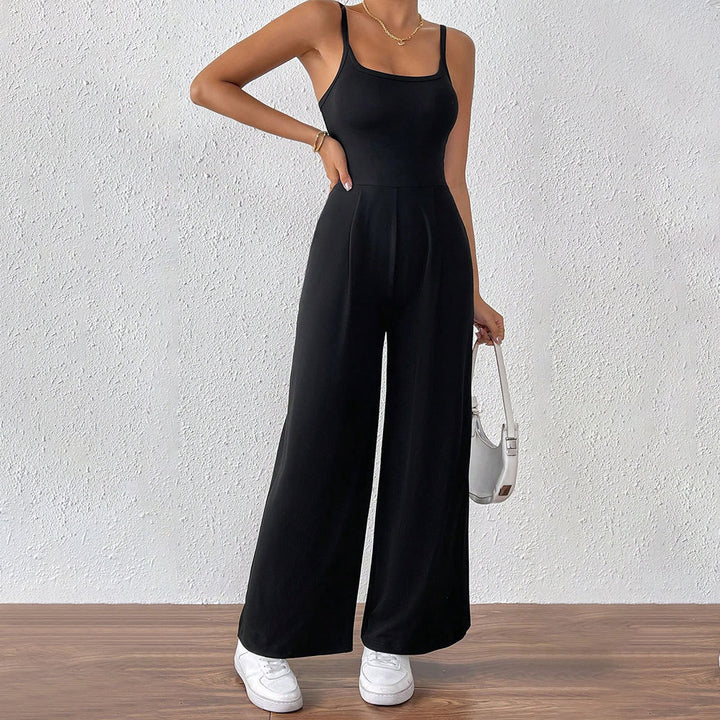 Combinaison décontractée pour femmes avec des bretelles fines et une coupe élégante Chic & Stil