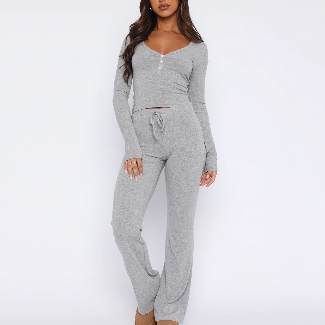 Women casual top and long pants Lune London