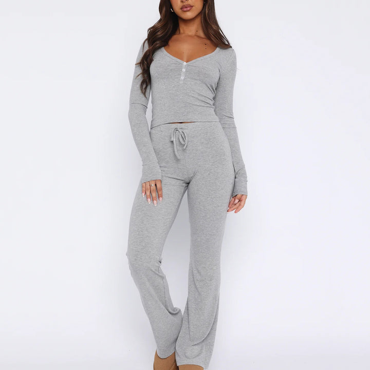 Women casual top and long pants Lune London