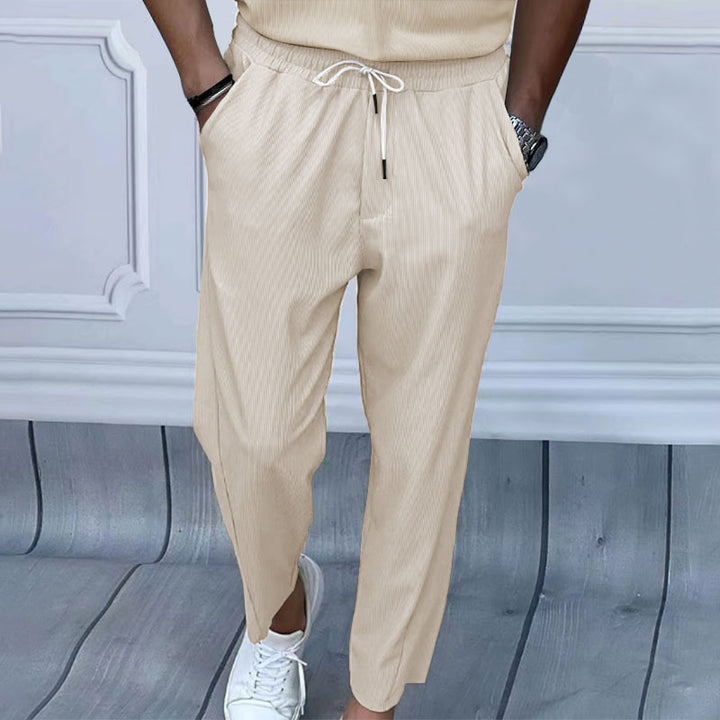 Comfortable men's lounge pants with side pockets Lune London