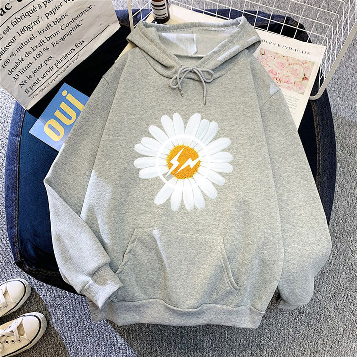 Women's hoodie with floral design Chic & Stil