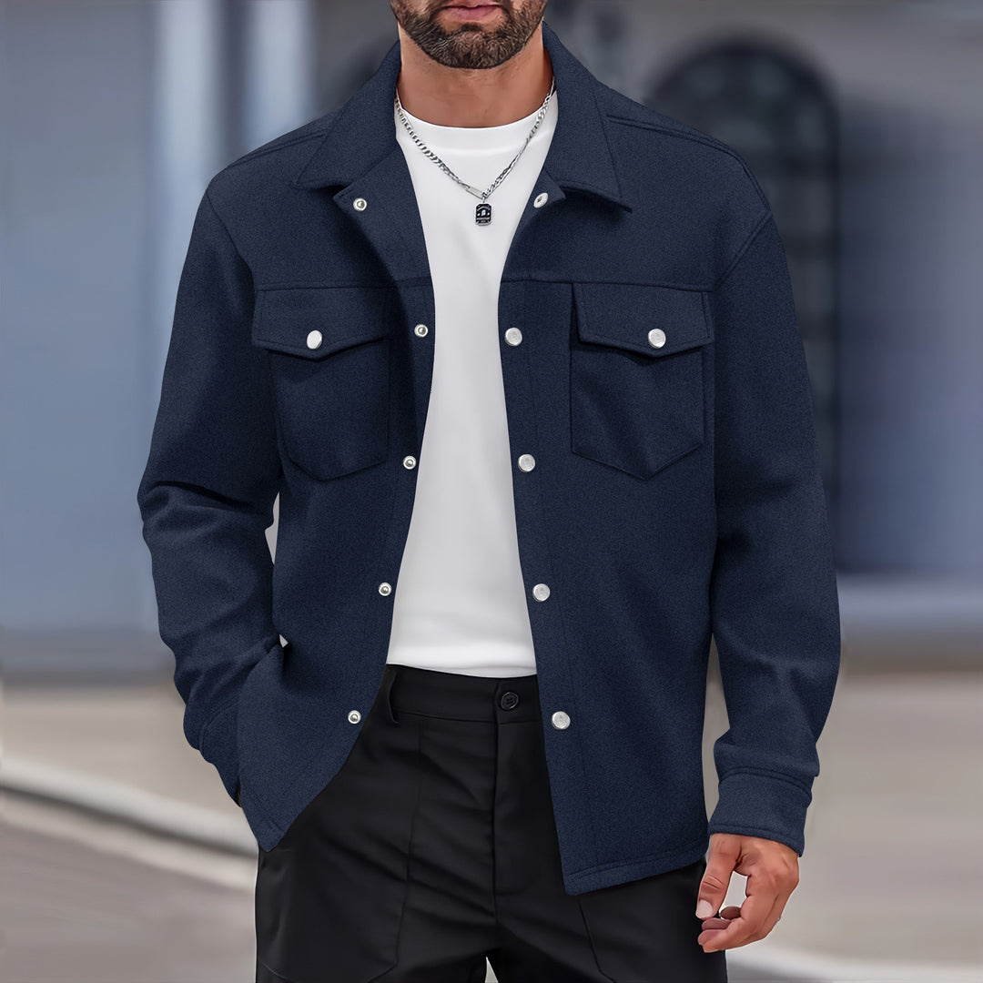 Trendy utility jacket for men with practical pockets Lune London