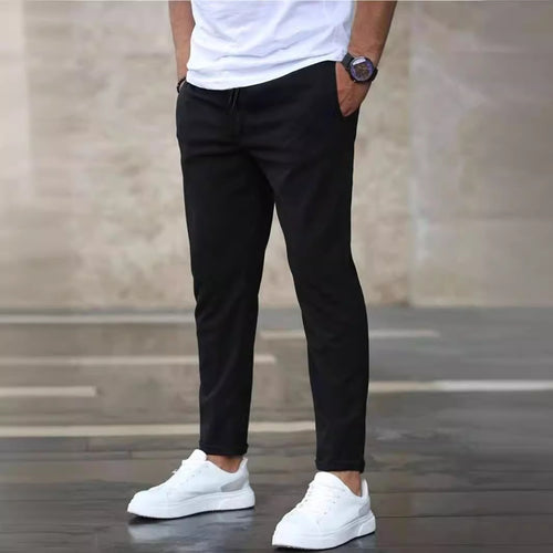 Casual chino pants for men with elastic waist Amarae