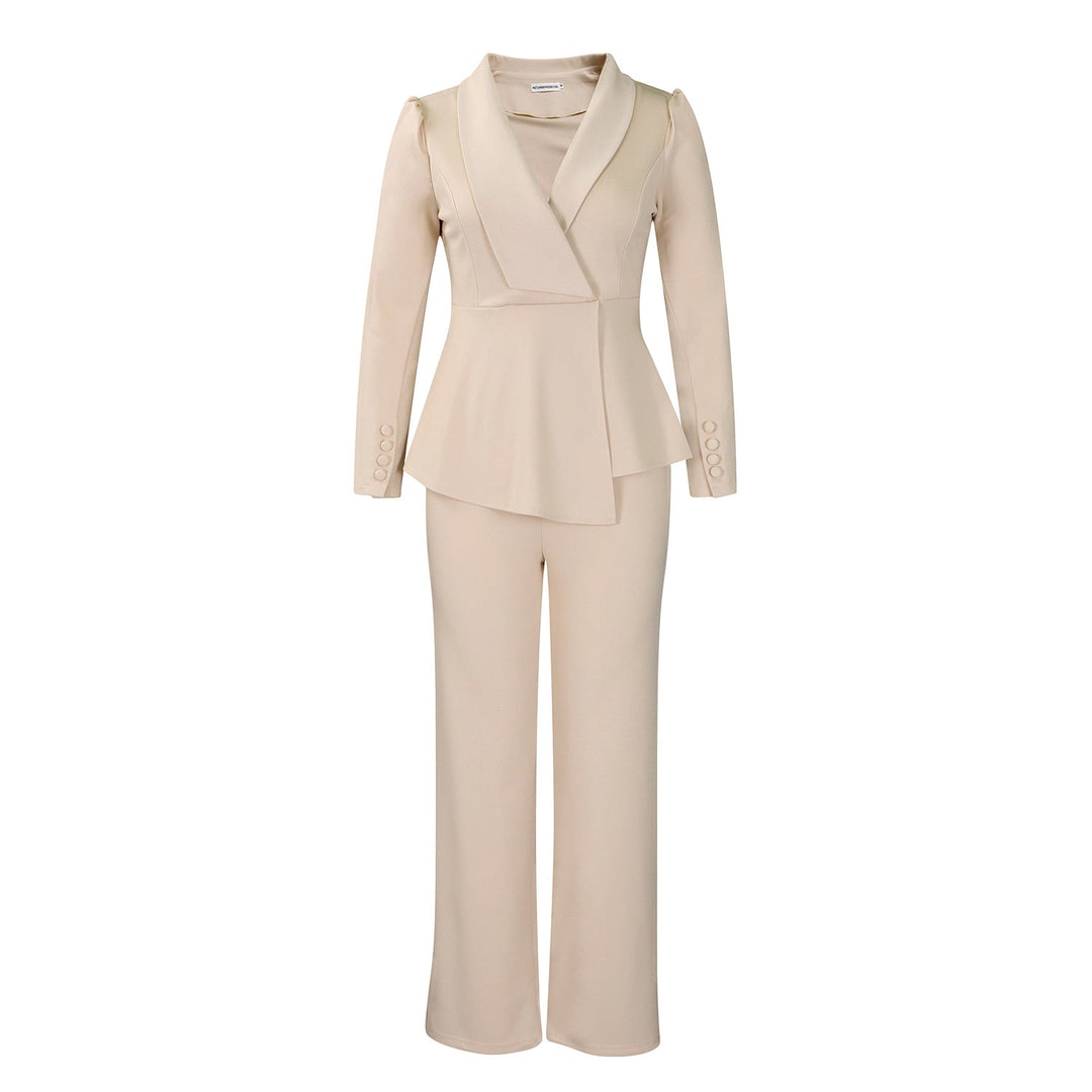 Ladies Elegant Blazer-Pants Set Lune London