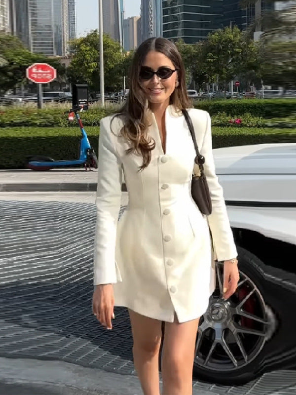 Lune London trench style women's blazer