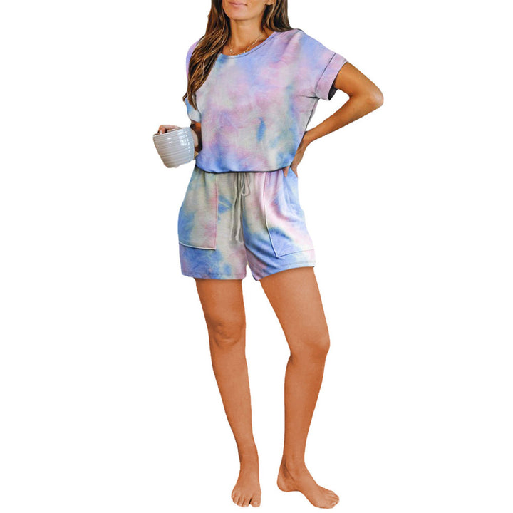 Casual set for women with short cut and drawstring waist Lune London